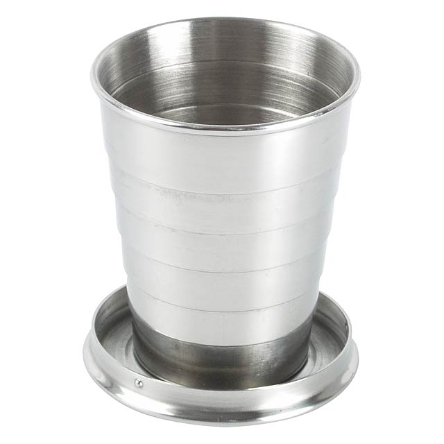 Nautilus skládací pohárek - stříbrná