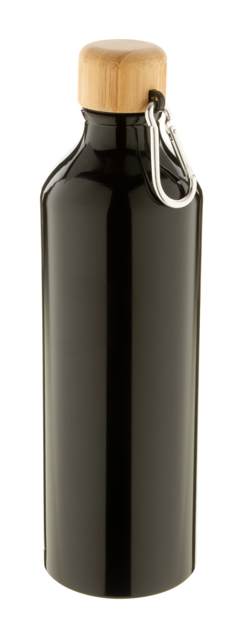 Monbo XL aluminum bottle - schwarz