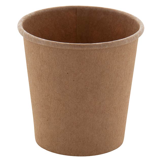 Papcap S paper cup, 120 ml - beige