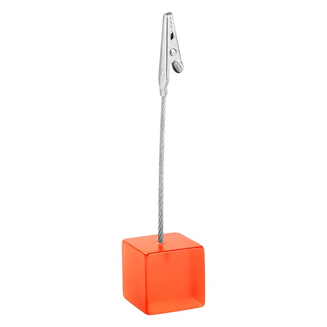 Note clip - orange