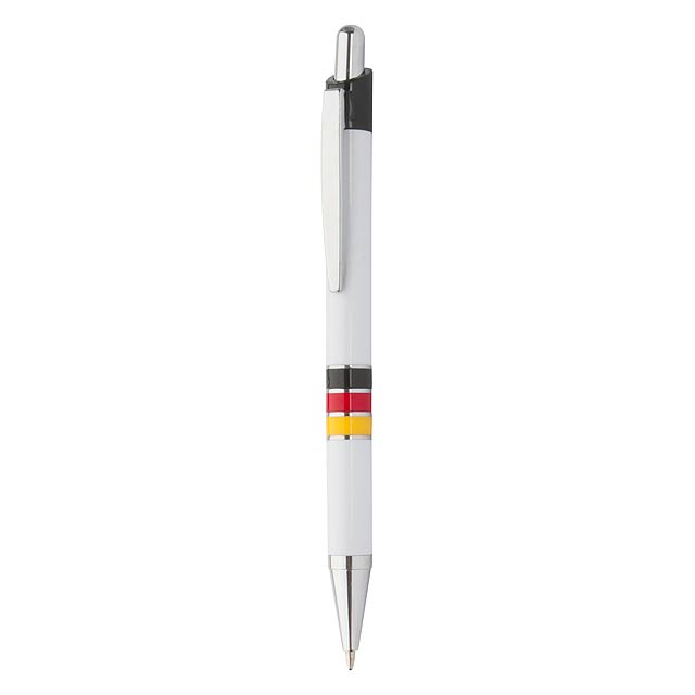 National kuličkové pero - bílá