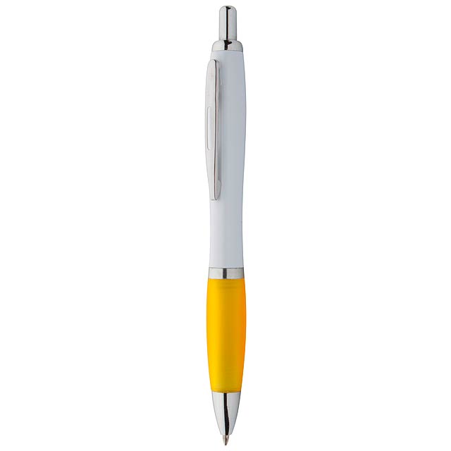 Wumpy kuličkové pero - žlutá