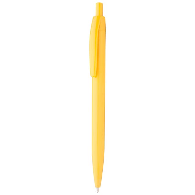 Leopard kuličkové pero - žltá