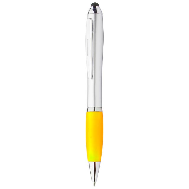 Touch ballpoint pen - yellow