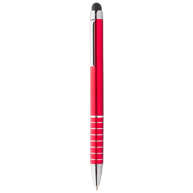 Linox dotykové kuličkové pero - červená