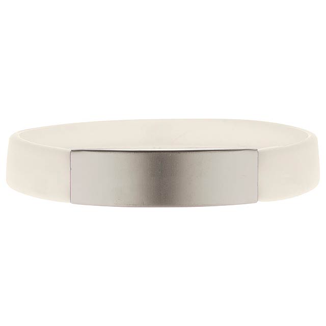 Platty - wristband - white