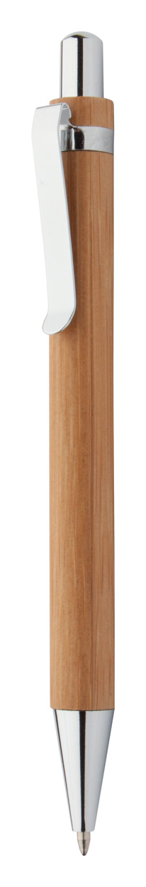 Bashania Black bamboo ballpoint pen - Beige