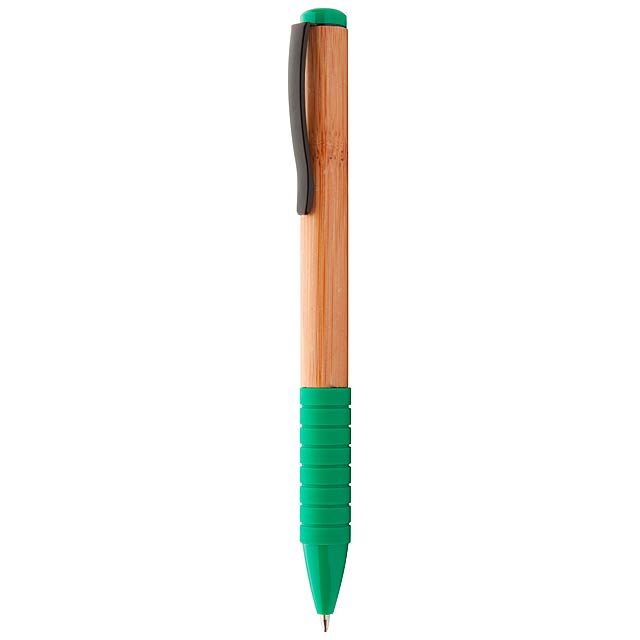 Bripp bambusové kuličkové pero - zelená