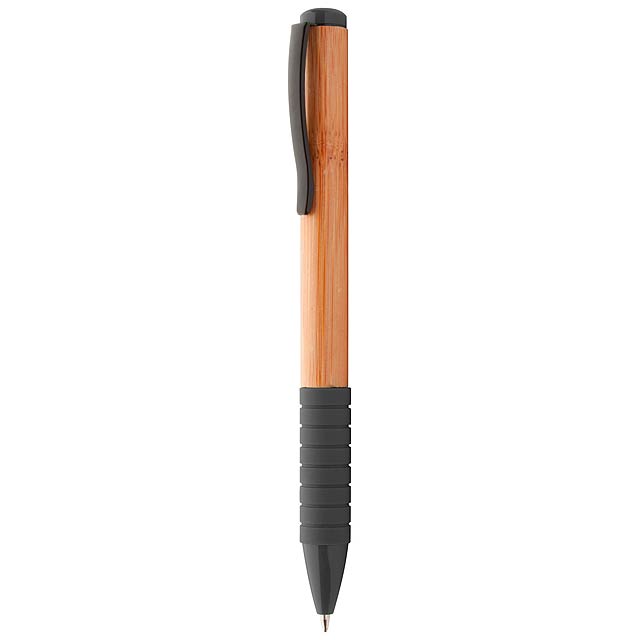 Bripp bambusové kuličkové pero - černá