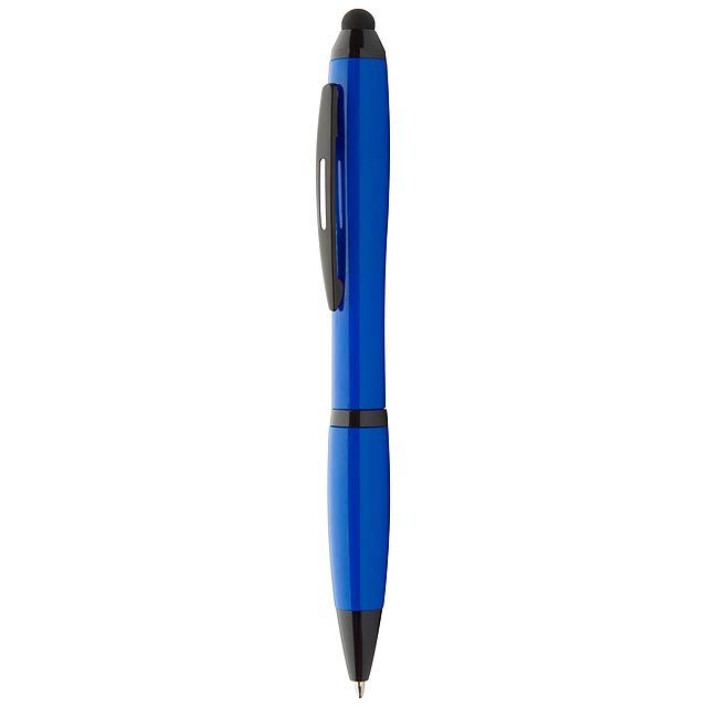 Touchpen mit Kugelschreiber - blau