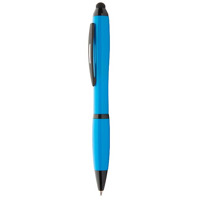 Touchpen mit Kugelschreiber - blau