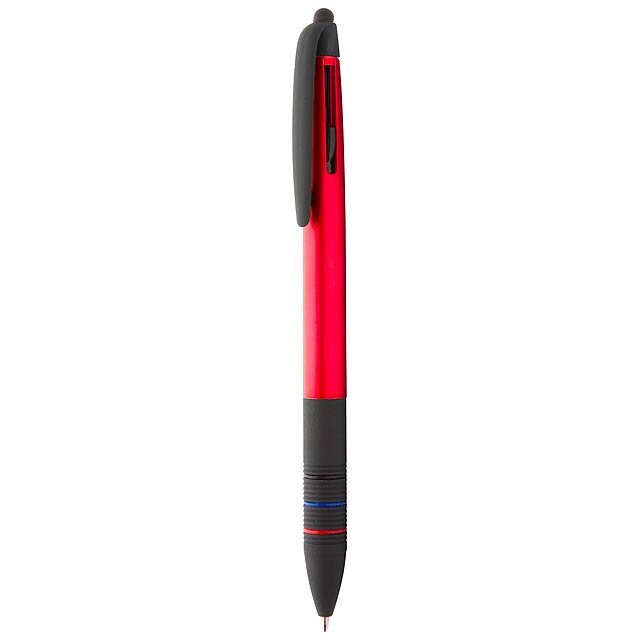 Trime dotykové kuličkové pero - červená