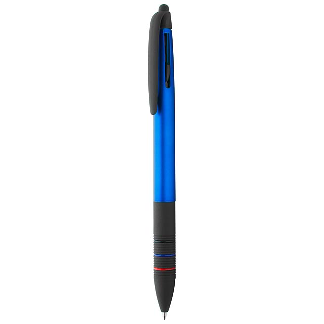 Touchpen mit Kugelschreiber - blau