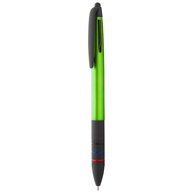 Trime dotykové kuličkové pero - zelená