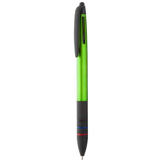 Touchpen mit Kugelschreiber - Grün