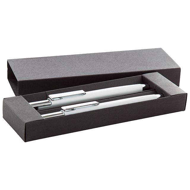 Glamy - pen set - white