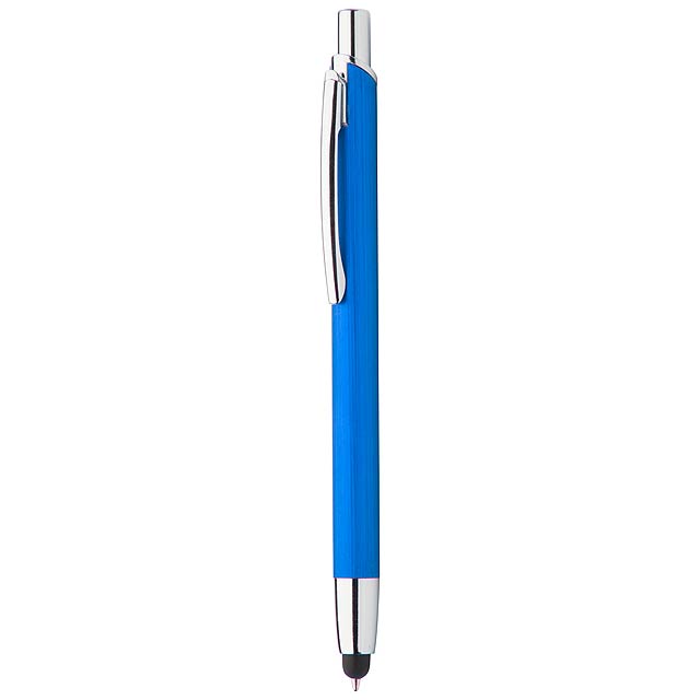 Ledger dotykové kuličkové pero - modrá