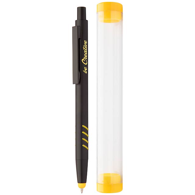 Crovy - touch ballpoint pen - yellow