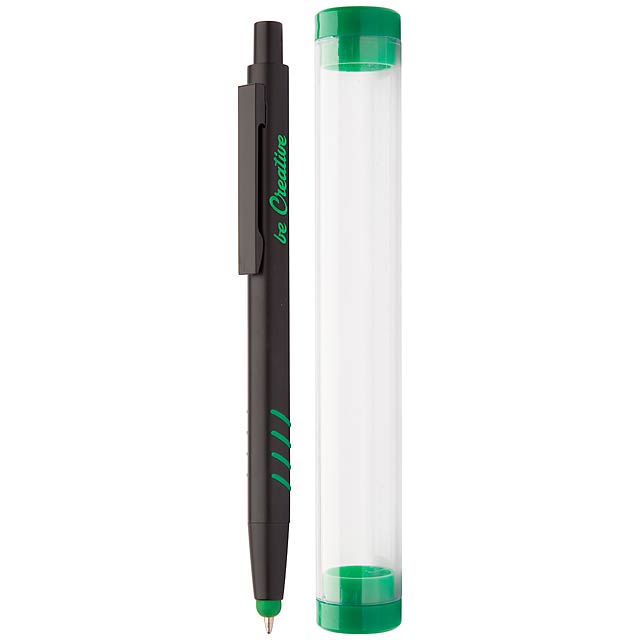 Crovy dotykové kuličkové pero - zelená