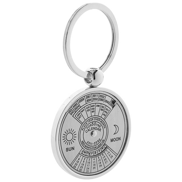 Key calendar - silver