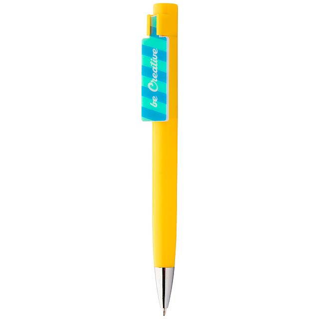CreaClip kuličkové pero - žltá