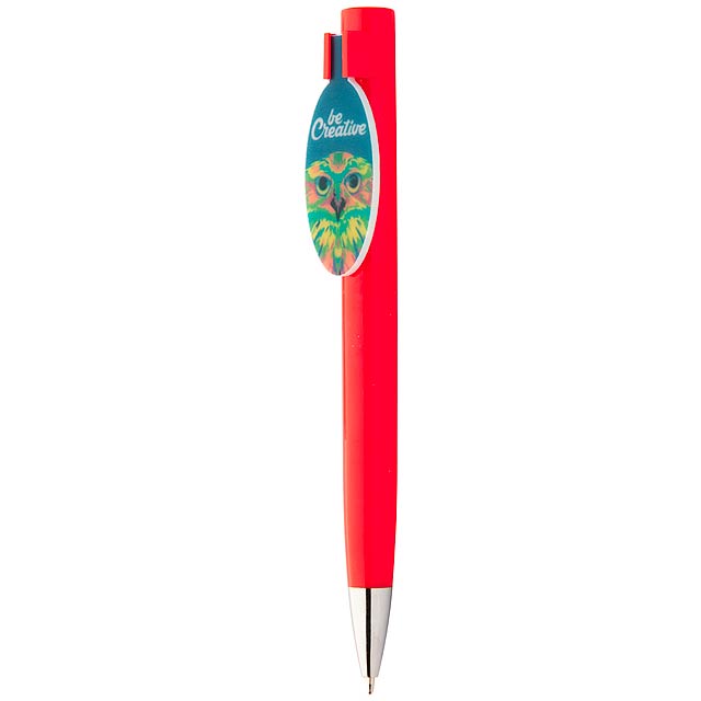 CreaClip kuličkové pero - červená