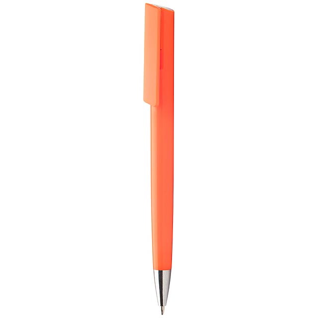 Lelogram kuličkové pero - oranžová