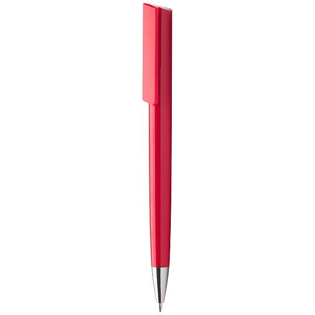 Lelogram kuličkové pero - červená