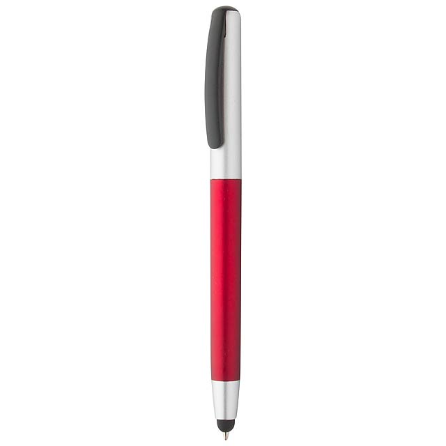 Fresno dotykové kuličkové pero - červená