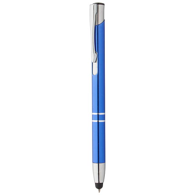 Tunnel dotykové kuličkové pero - modrá