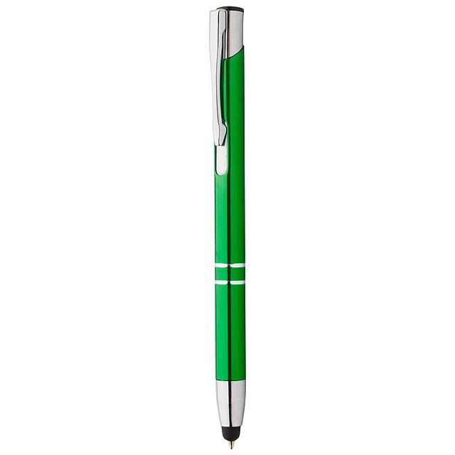 Tunnel dotykové kuličkové pero - zelená