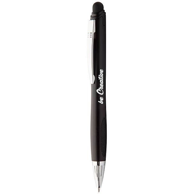 Glowy - touch ballpoint pen - black