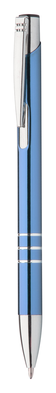 Channel Black ballpoint pen - baby blue