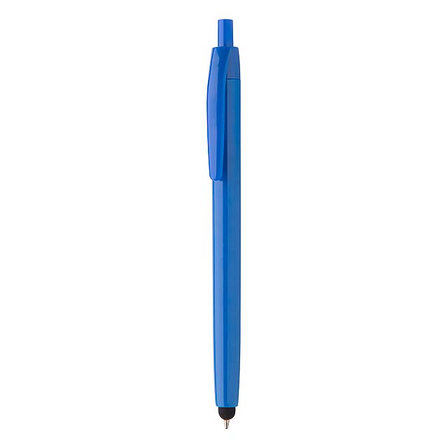 Leopard Touch dotykové kuličkové pero - modrá