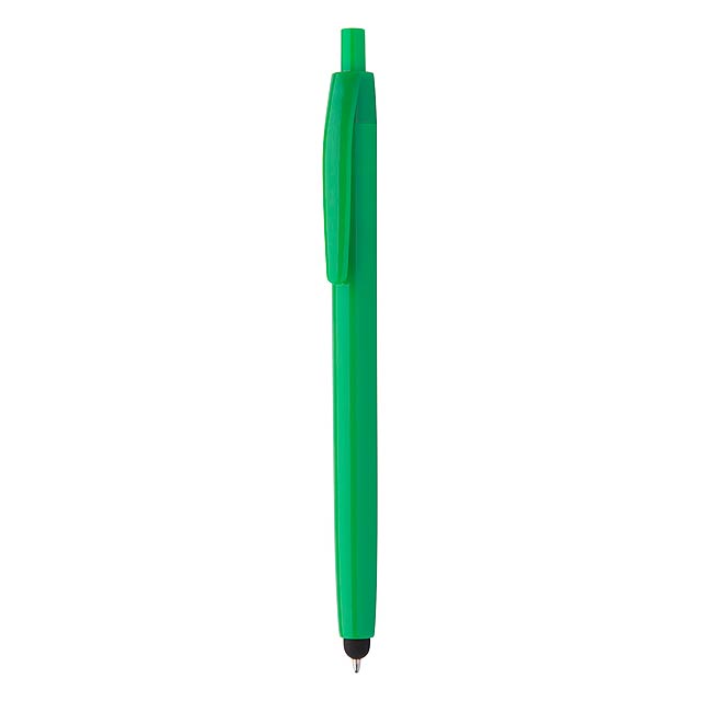 Leopard Touch dotykové kuličkové pero - zelená