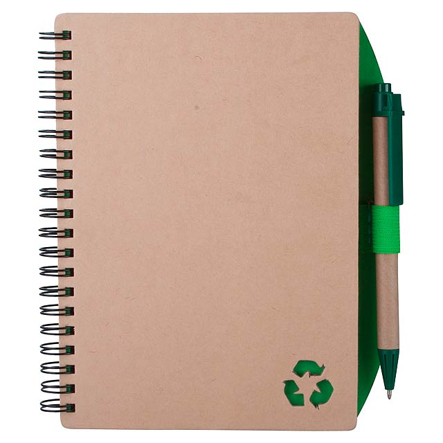 Notebook - green