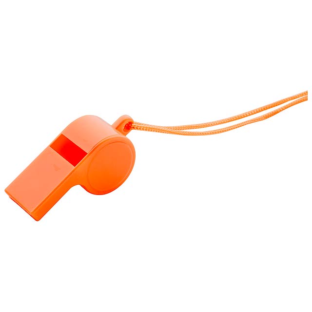 Claxo píšťalka - oranžová