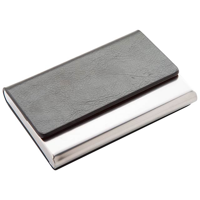 Elemento - business card holder - black