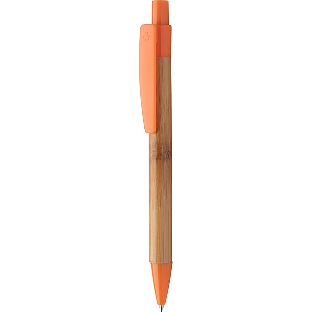 Colothic bamboo ballpoint pen - orange