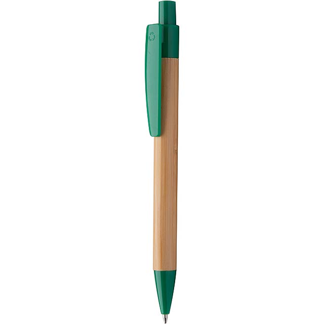 Colothic bamboo ballpoint pen - green