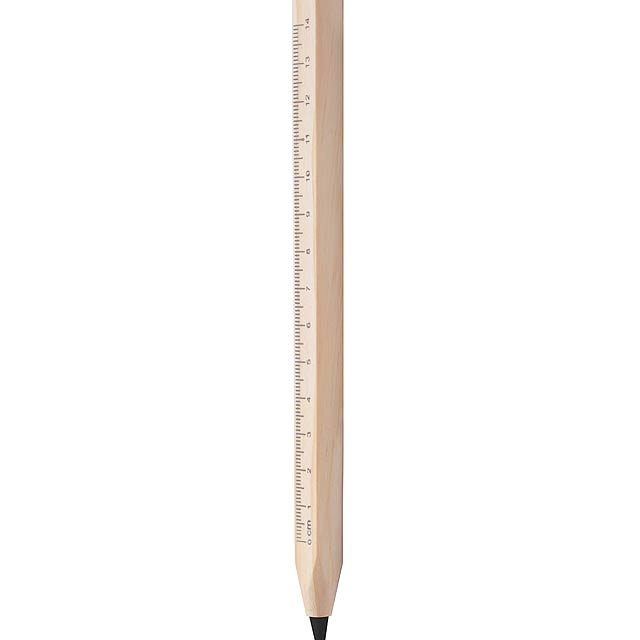Burnham Kugelschreiber mit Lineal - Holz