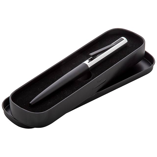 Chrompant kuličkové pero - čierna