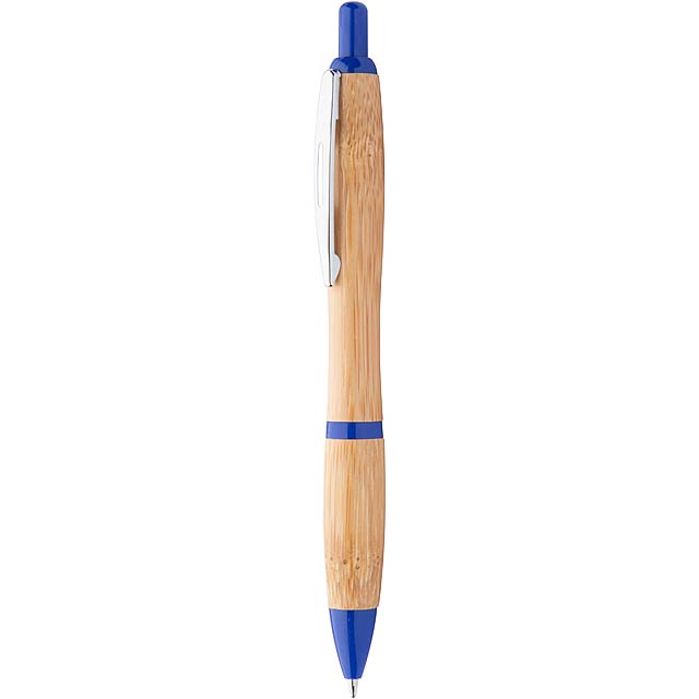 Coldery bamboo ballpoint pen - blue