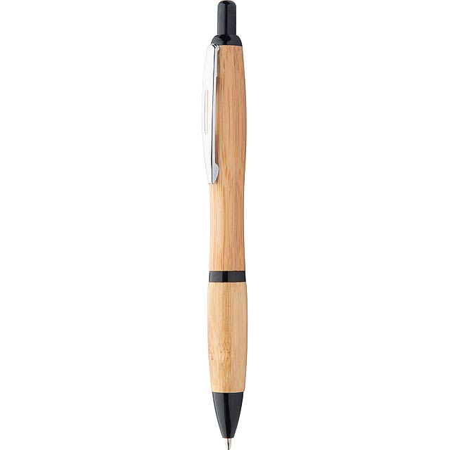 Coldery Bambus Kugelschreiber - schwarz