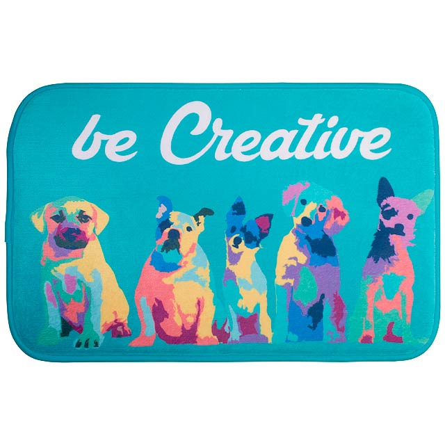 Bentry - sublimation bath mat - multicolor