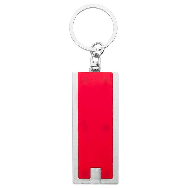 Led keyring - red