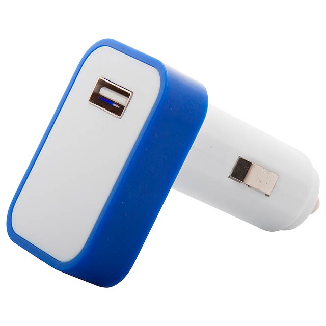 Waze USB nabíječka do auta - modrá
