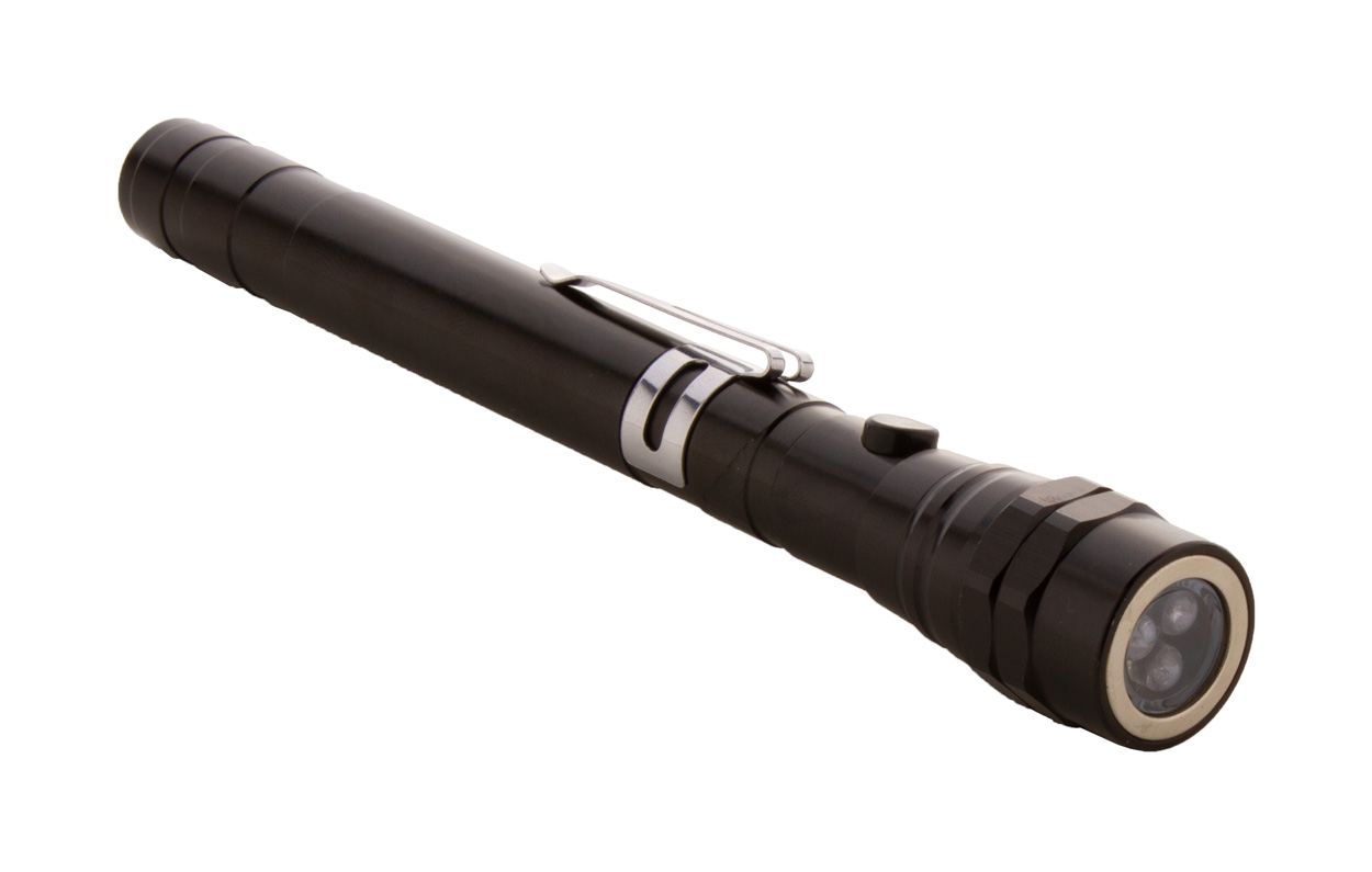 Giraffe retractable flashlight - schwarz