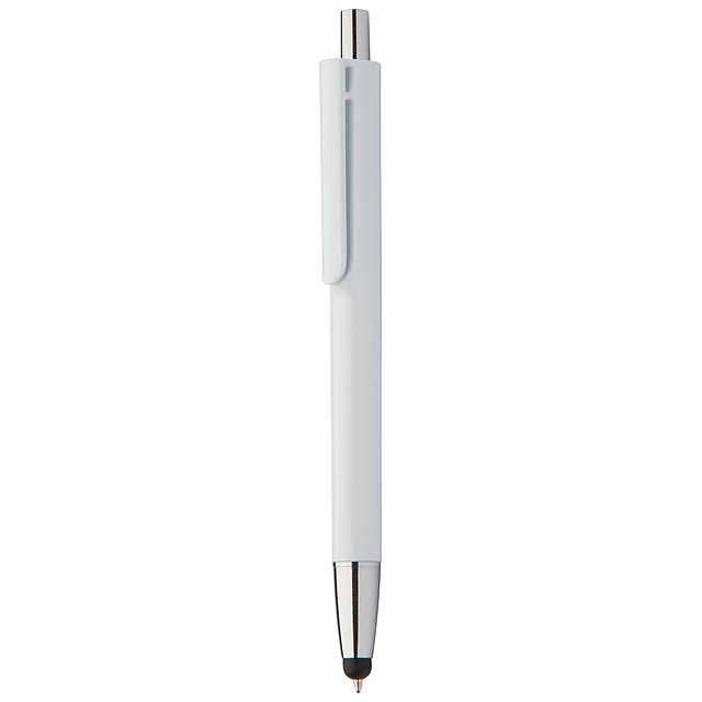 Rincon - Touchpen mit Kugelschreiber  - Weiß 
