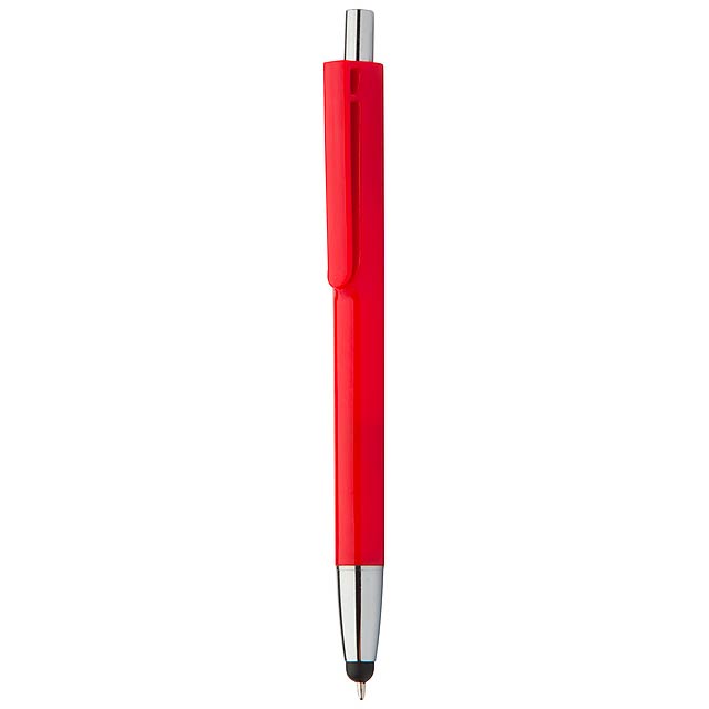 Rincon dotykové kuličkové pero - červená